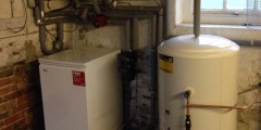 Heat Only Boiler & Unvented Cylinder
